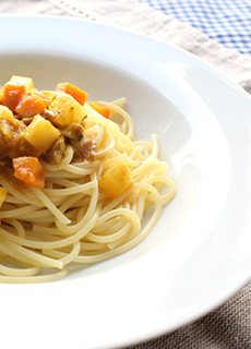 カラダに満点くん＋パスタ